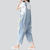Damen Streetstyle Jeans Overall